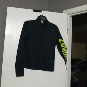 Zumba zip mesh up jacket